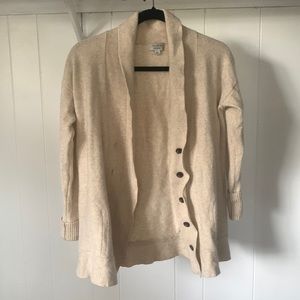 Beautiful and soft J.Crew cardigan with cashmere XXS